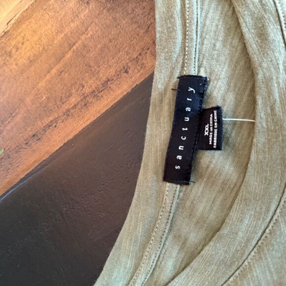 SANCTUARY TIE WAIST TOP XXLG NWOT - Picture 3 of 4